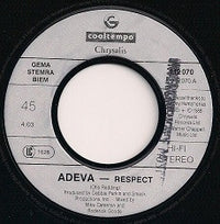 Adeva : Respect (7", Single, Unv)