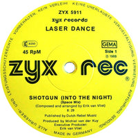 Laserdance : Shotgun (Into The Night) (12", Yel)
