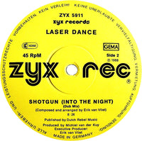 Laserdance : Shotgun (Into The Night) (12", Yel)