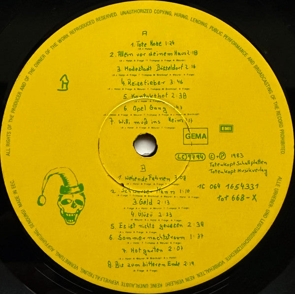 Die Toten Hosen : Opel-Gang (LP, Album)