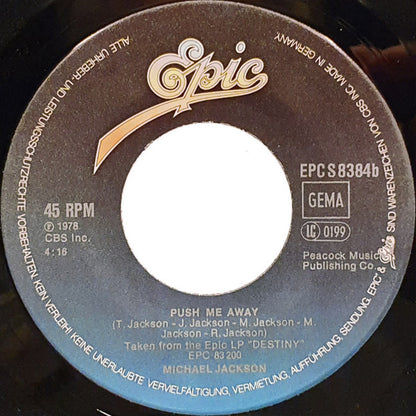 Michael Jackson : She's Out Of My Life (7", Single)