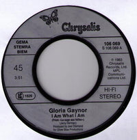 Gloria Gaynor : I Am What I Am (7", Single)