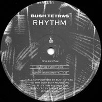 Bush Tetras : Rituals (12", EP)
