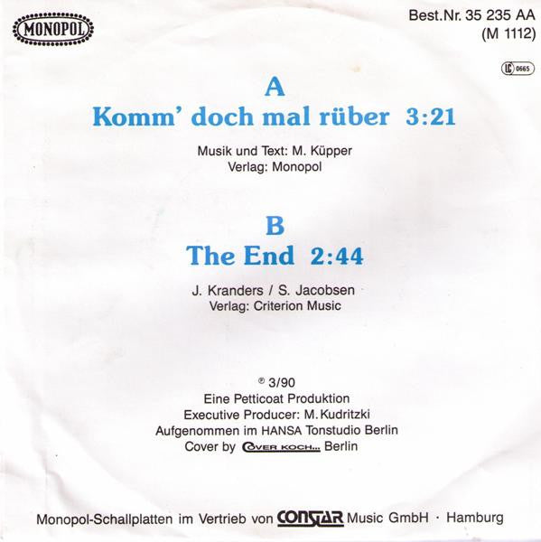 Petticoat : Komm' Doch Mal Rüber / The End (7", Single)