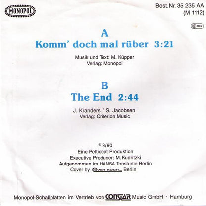 Petticoat : Komm' Doch Mal Rüber / The End (7", Single)