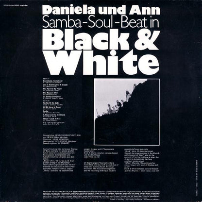 Daniela Und Ann : Black & White (LP, Album)