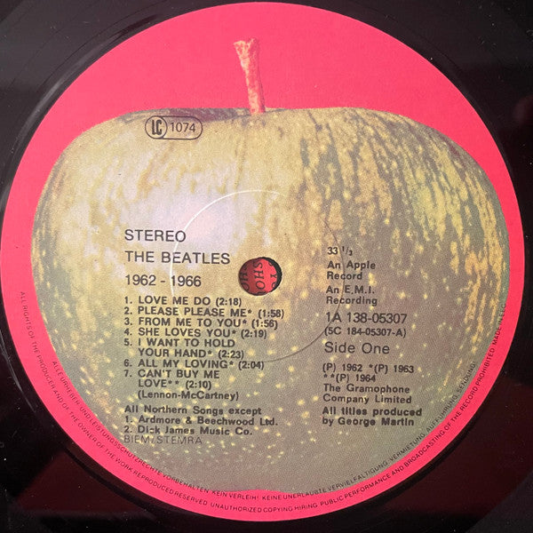 The Beatles : 1962-1966 (2xLP, Comp)