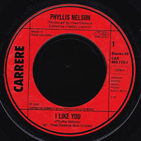 Phyllis Nelson : I Like You (7", Single)