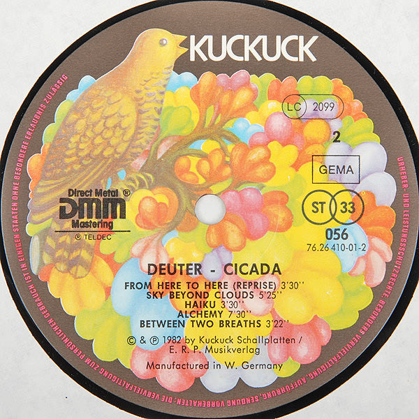 Deuter : Cicada (LP, Album)
