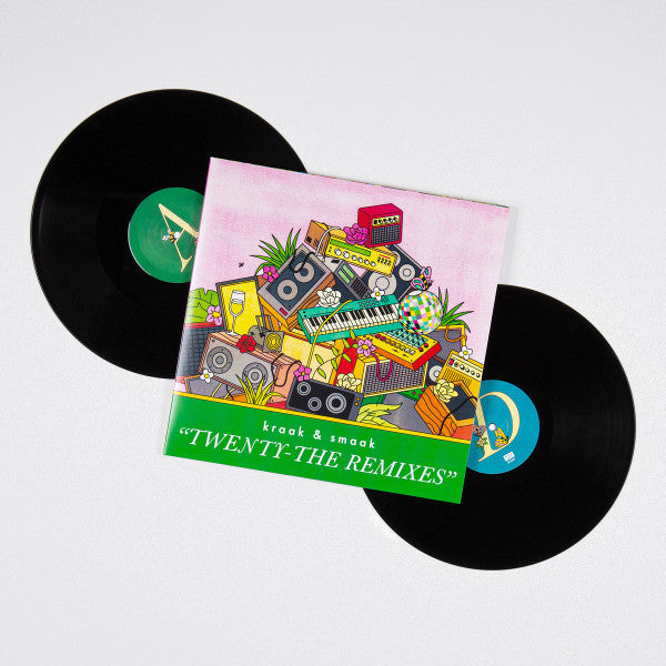 Kraak & Smaak : Twenty, The Remixes (2xLP, Album)
