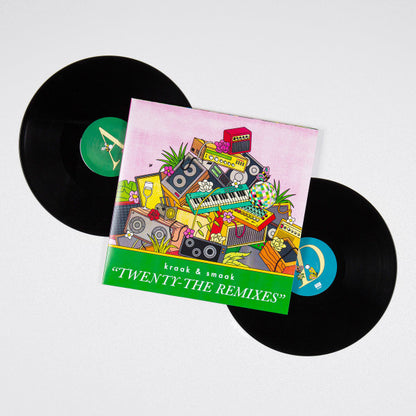 Kraak & Smaak : Twenty, The Remixes (2xLP, Album)