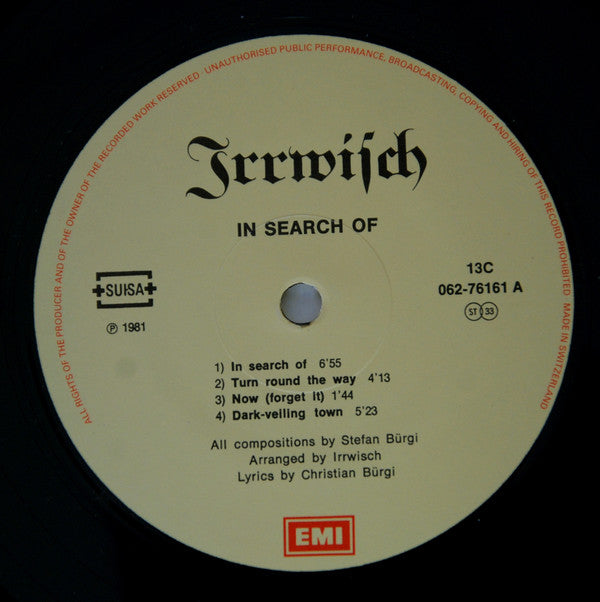 Irrwisch : In Search Of (LP, Album)