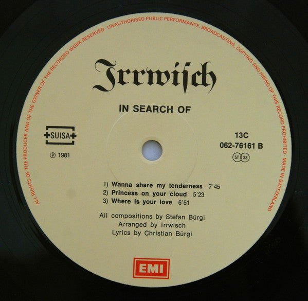 Irrwisch : In Search Of (LP, Album)