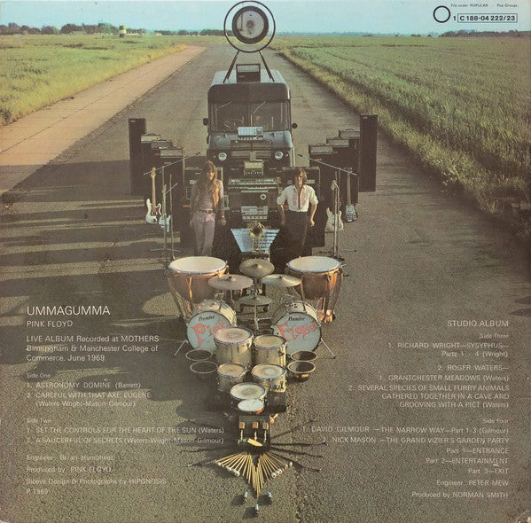Pink Floyd : Ummagumma (2xLP, Album, RE, Gat)
