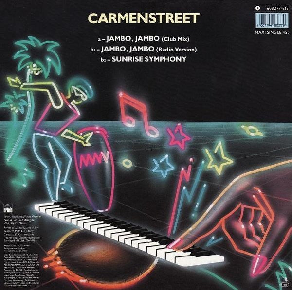 Carmenstreet : Jambo, Jambo (12", Maxi)