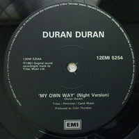 Duran Duran : My Own Way (Night Version) (12", RP)