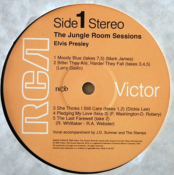 Elvis Presley : The Jungle Room Sessions (2xLP, Ltd)