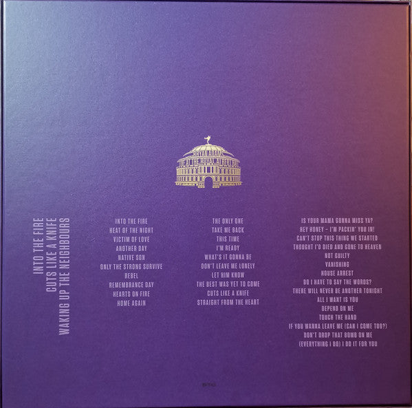 Bryan Adams : Live At The Royal Albert Hall (4xLP + Blu-ray + Box)