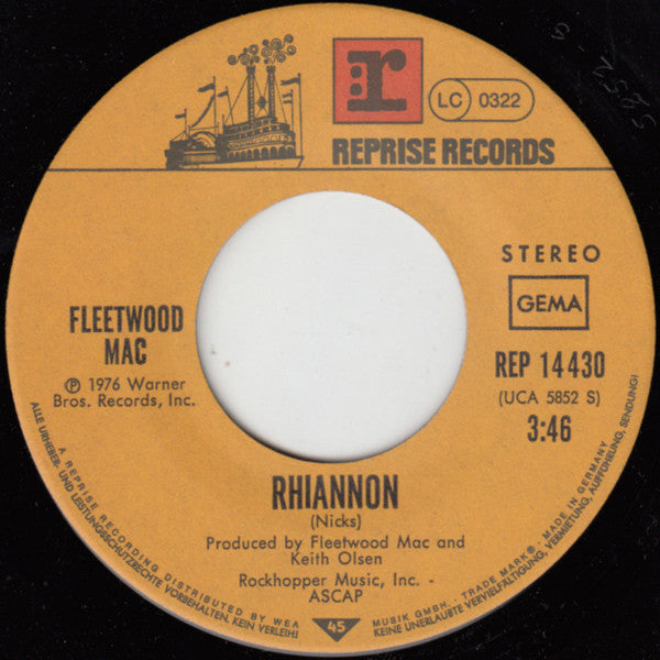 Fleetwood Mac : Rhiannon (7", Single)
