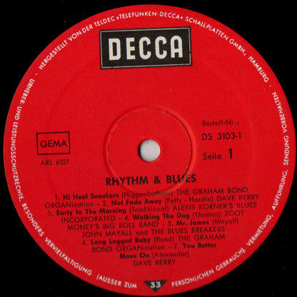 Various : Rhythm & Blues (2xLP, Comp, Gat)