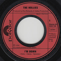 The Hollies : I'm Down (7", Single)