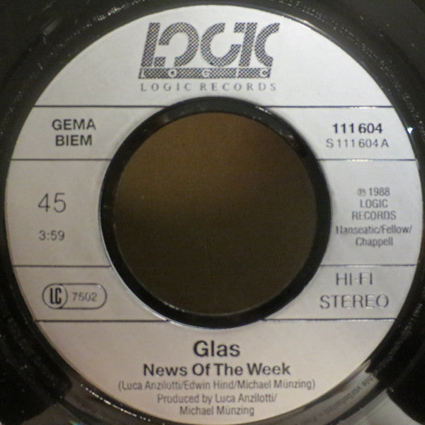 Glas : News Of The Week (7", Single)