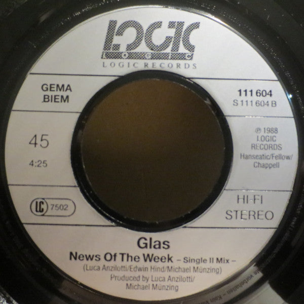 Glas : News Of The Week (7", Single)
