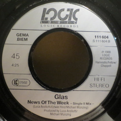 Glas : News Of The Week (7", Single)