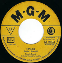 Connie Francis : Lipstick On Your Collar (7", Single)