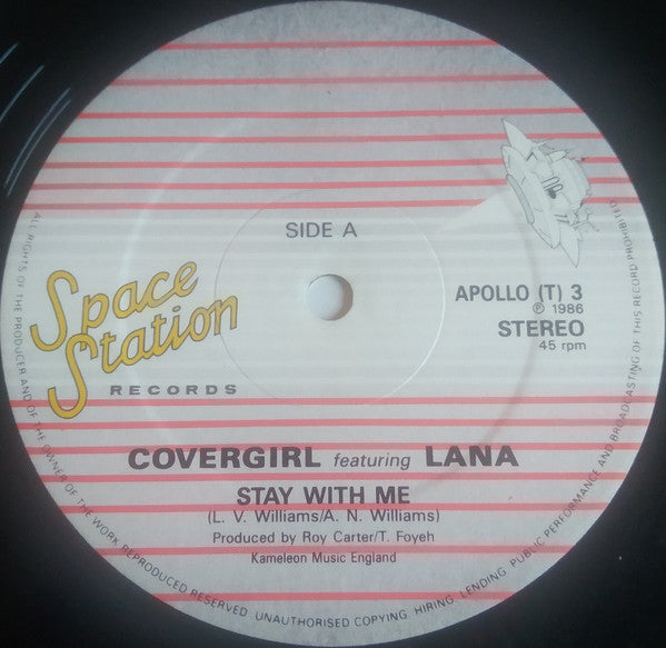 Covergirl (3) : Stay With Me (12")