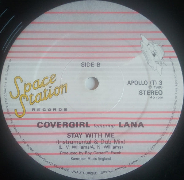 Covergirl (3) : Stay With Me (12")