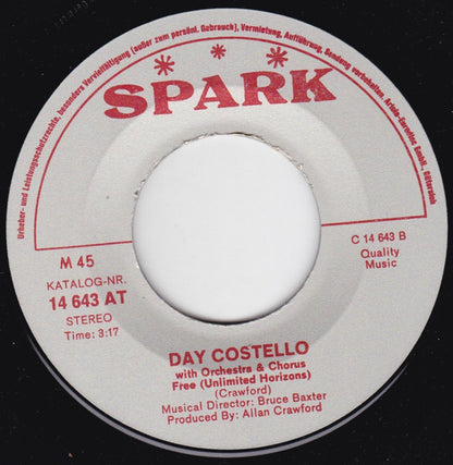 Day Costello : The Long And Winding Road (7", Single)