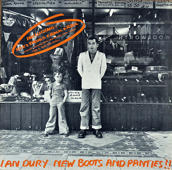 Ian Dury : New Boots And Panties!! (LP, Album, RE)
