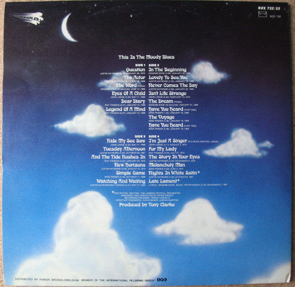 The Moody Blues : This Is The Moody Blues (2xLP, Comp)