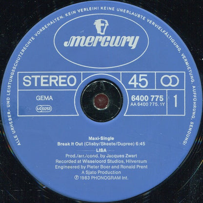 Lisa Boray : Break It Out (12")