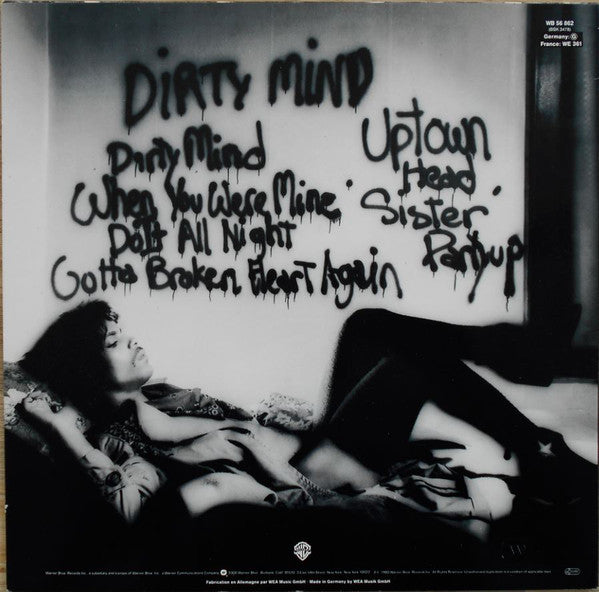 Prince : Dirty Mind (LP, Album, RE)