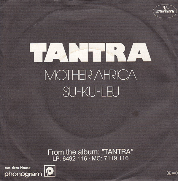 Tantra (2) : Mother Africa (7", Single)