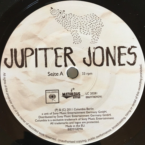 Jupiter Jones : Jupiter Jones (LP, Album + CD, Album)