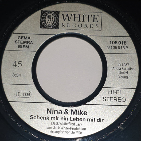 Nina & Mike : Amore Mio (7", Single)