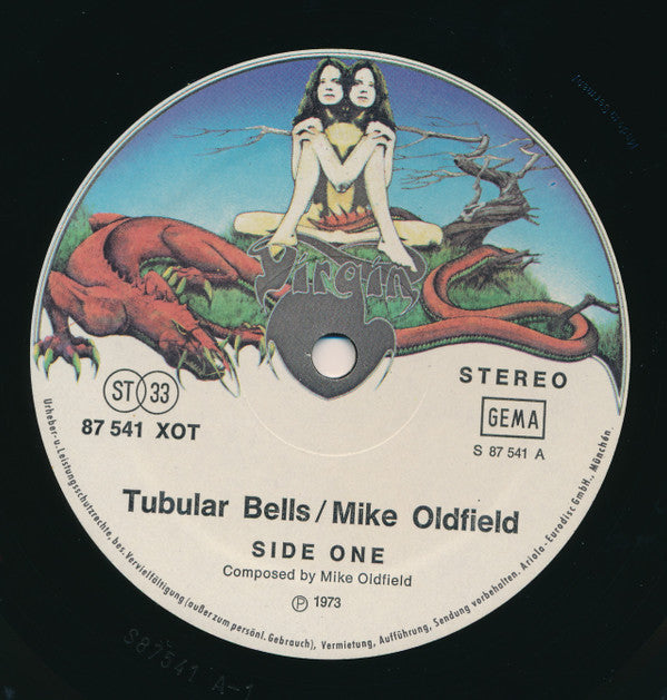 Mike Oldfield : Tubular Bells (LP, Album, RE)
