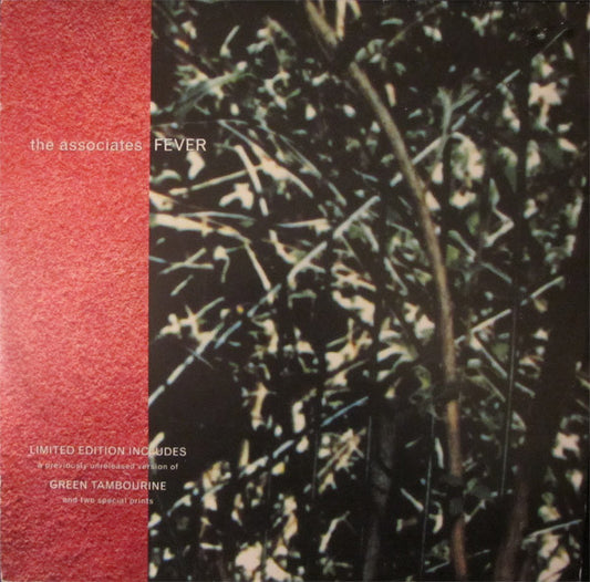 The Associates : Fever (12", Single, Ltd)