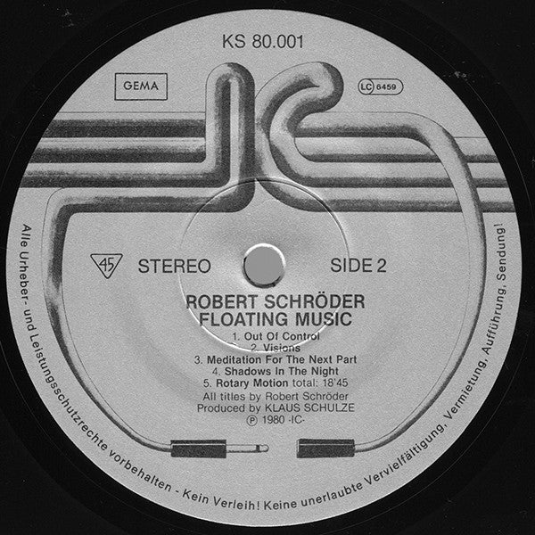 Robert Schröder : Floating Music (LP, Album)