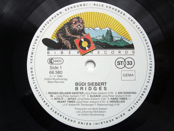Büdi Siebert : Bridges (LP, Album)