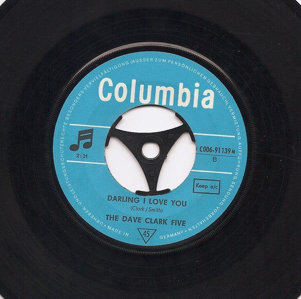 The Dave Clark Five : Everybody Get Together (7")