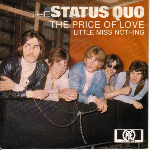 The Status Quo* : The Price Of Love (7", Single)