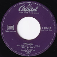 Trudy Richards : Paradise / Next Time (7")