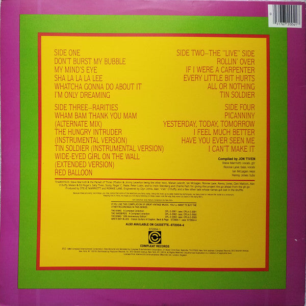 Small Faces : Big Music (A Compleat Collection) (2xLP, Comp)