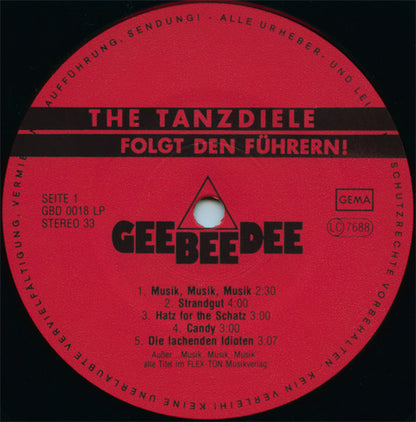 The Tanzdiele : Folgt Den Führern! (LP, Album)