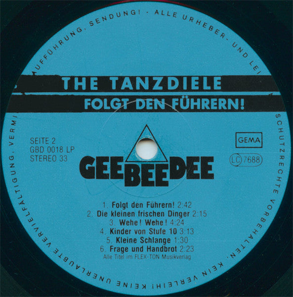 The Tanzdiele : Folgt Den Führern! (LP, Album)
