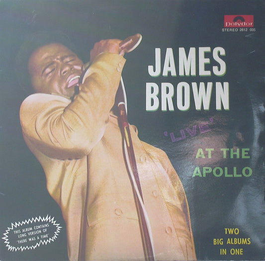 James Brown : Live At The Apollo  (2xLP, Album)
